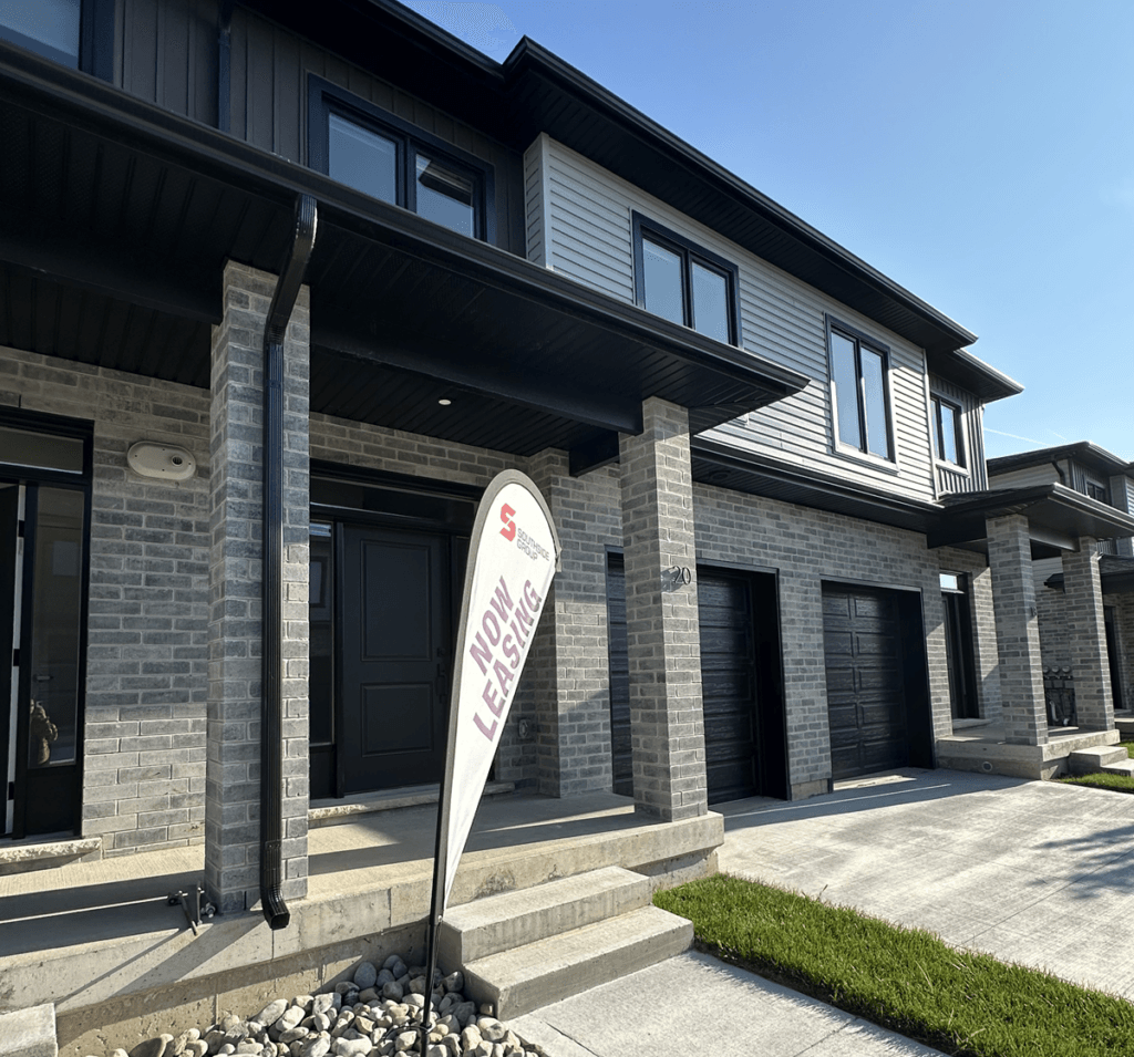 Exterior with Leasing Sign